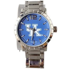 University of Kentucky Wildcats Stainless Steel Watch Collegiate Licensed Quartz